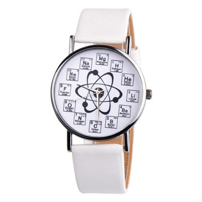 Fashion New 1pc OKTIME Chemistry Watch with Chemical Elements Letter watches For Ladies Women Quartz Watch Montres