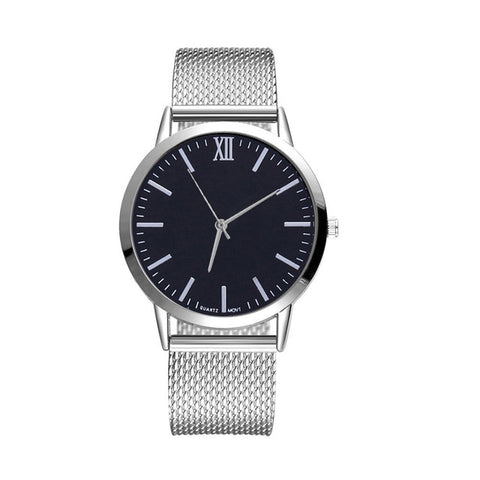 Luxury Watch Women Dress Bracelet Watch Women Silica Gel Mesh Belt Casual Watch Geneva Simple Fashion 2019 Mesh Belt Watch Q