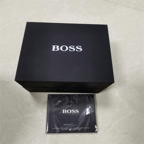 2019 Boss Watch Luxury Mens watches quartz stopwatch all function all pointers work boss waterproof man chronograph