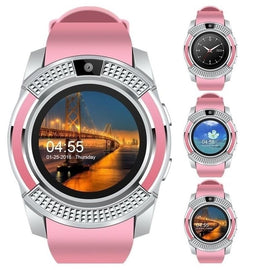 Smart Watch Men Bluetooth Sport Watches Women Ladies Rel Gio Smartwatch with Camera Sim Card Slot Android Phone PK DZ09 Y1 A1