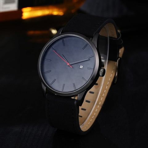 Men's watch sport minimalist watches for men watches leather bracelet clock Relojes erkek kol saati relogio masculino men'watch