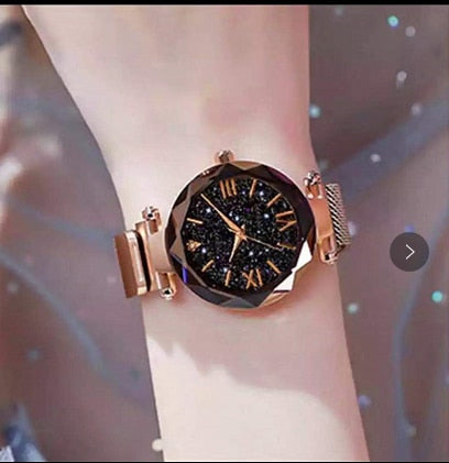 2019 Luxury Women Watches Magnetic Starry Sky Ladies Watch Quartz Wristwatch Dress Female Clock relogio feminino Free Shipping