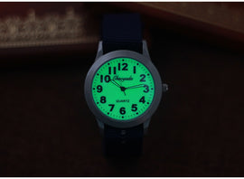 Men's Quartz Watch Boy Outdoor Sports Watch Fluorescent Dial Student Field Clock Fashion Multicolor Canvas Watch