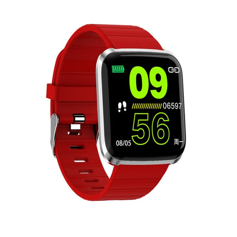 New 116 Pro / Plus2 UI Update Smart Watch HR Blood Pressure Monitor Multi Sports Reminder Fitness Smart Watch for Dropshipping