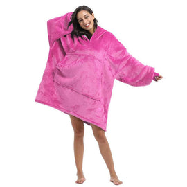Winter Oversized Hoodie Women Sweatshirts TV Blanket Hoodies Soft Outdoor Hooded Coats For Adult or Child Blanket Sudadera Mujer