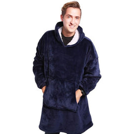 Winter Oversized Hoodie Women Sweatshirts TV Blanket Hoodies Soft Outdoor Hooded Coats For Adult or Child Blanket Sudadera Mujer