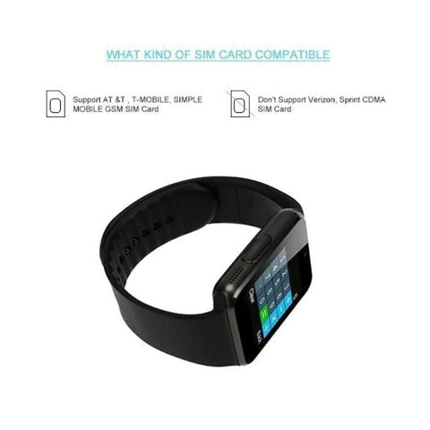 2019 plug-in card smart watch popular fashion cutting-edge high-tech colorful