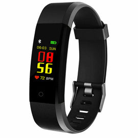 2020 Hot Women Men Fitness Waterproof Smart Watch Activity Tracker Heart Rate Fitbit For Android iOS