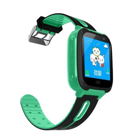 CARPRIE Kids Smart Watch S4 Kids Smart Watch Phone, LBS/GPS SIM Card Child SOS Call Locator Camera Screen for Android IOS Phones