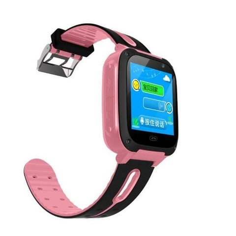 CARPRIE Kids Smart Watch S4 Kids Smart Watch Phone, LBS/GPS SIM Card Child SOS Call Locator Camera Screen for Android IOS Phones