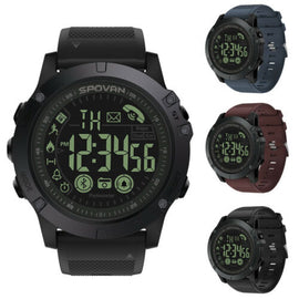 2019 T1 Waterproof Bluetooth Smart Watch Women Men Sport Military Grade Super Tough Tact Outdoor Smart Bracelet Band Passometer