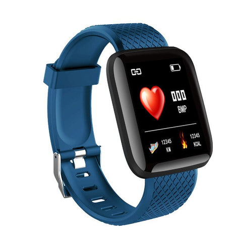 Kids Sports Pedometer Fitness Smart Watch Wristband Blood Pressure Heart Rate Call Message Reminder Children Smartwatch Android