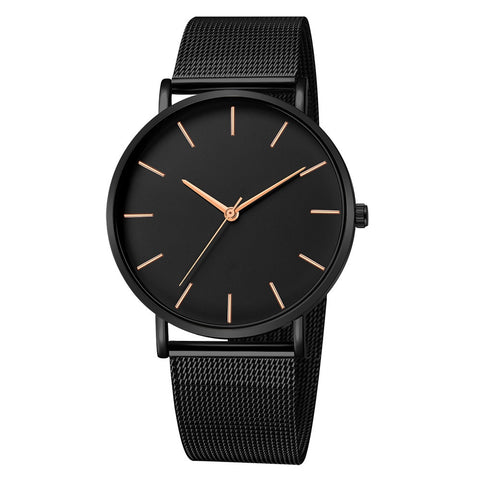 Women Watches Bayan Kol Saati Fashion Rose Gold Silver Men Ladies Watch For Women reloj mujer saat relogio zegarek damski black