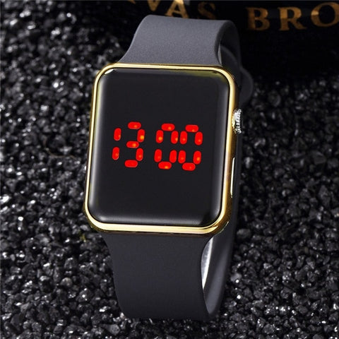 Wrist watches for Women Casual LED Digital Sport Wristwatch Silicone Watch Christmas Gifts Relogio Masculino Men's Relojes