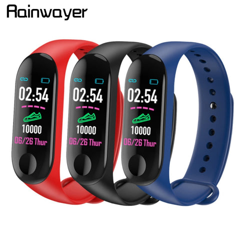 M3 Plus Smart Bracelet Heart Rate Blood Pressure Waterproof Bluetooth Watch Wristband Fitness Tracker M3 Pro Smart Watch A2