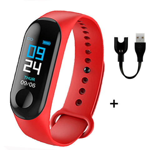 M3 Plus Smart Bracelet Heart Rate Blood Pressure Waterproof Bluetooth Watch Wristband Fitness Tracker M3 Pro Smart Watch A2