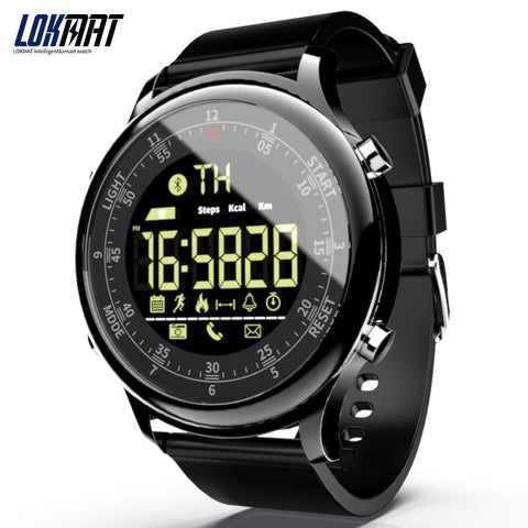 LOKMAT Bluetooth Smart Watch Waterproof Sport Men Digital Clock Ultra-long Standby Call Reminder Smartwatch For Ios And Android