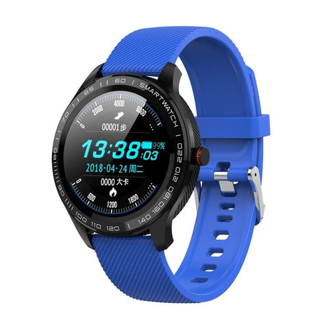 L9 ECG PPG Smart Watch Men Sports Heart Rate Bluetooth Smartwatch Waterproof IP68 Blood Pressure Oxygen Leather Watch Women