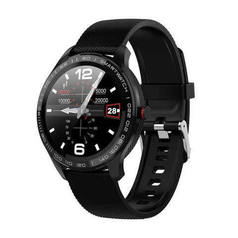 L9 ECG PPG Smart Watch Men Sports Heart Rate Bluetooth Smartwatch Waterproof IP68 Blood Pressure Oxygen Leather Watch Women