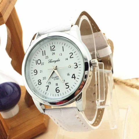 2019 Luxury Brand Watches Elegant Analog Luxury Sports Leather Strap Quartz Women Mens Wrist Watch Clock relojes para mujer A7