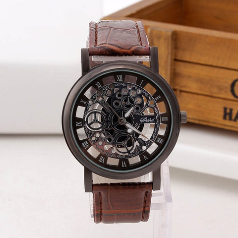 Men's Watches Top Brand Luxury Stainless Steel Casual Gold Quartz Analog Date Wrist Watch High Quality for Dropshipping S7