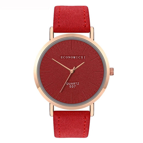 Hot Sale Women  Wristwatches Fashion Luxury Women Simple Dial Quartz Watches Clock Relogio Feminino Featured Business Watch @50