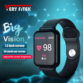 VERYFiTEK AW4 Smart Watch Blood Pressure Oxygen Fitness Bracelet Watch Heart Rate Monitor IP67 Men Women Sport Smartwatch B57