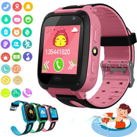 Kids Smart Watch Anti-lost Safe  SOS Call Bluetooth Sim Card Camera Waterproof For Android iOS Boy Girl Cute Smartwatch 2019